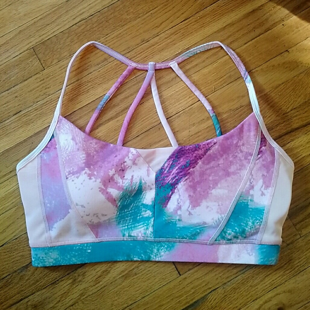 Strappy Back Sports Bra